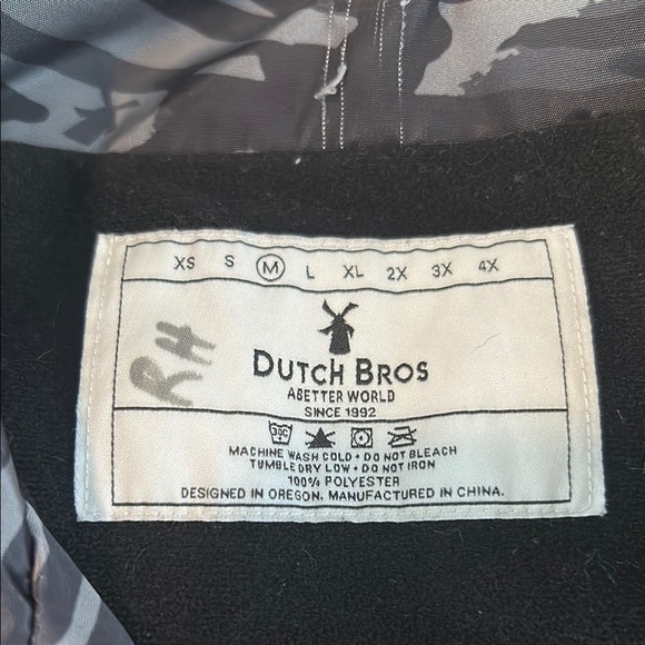 ✌️Gray Dutch bro Camouflage Jacket size medium - Picture 3 of 12